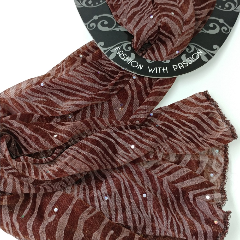 LAST ONE NWT Lavello Brown Scarf